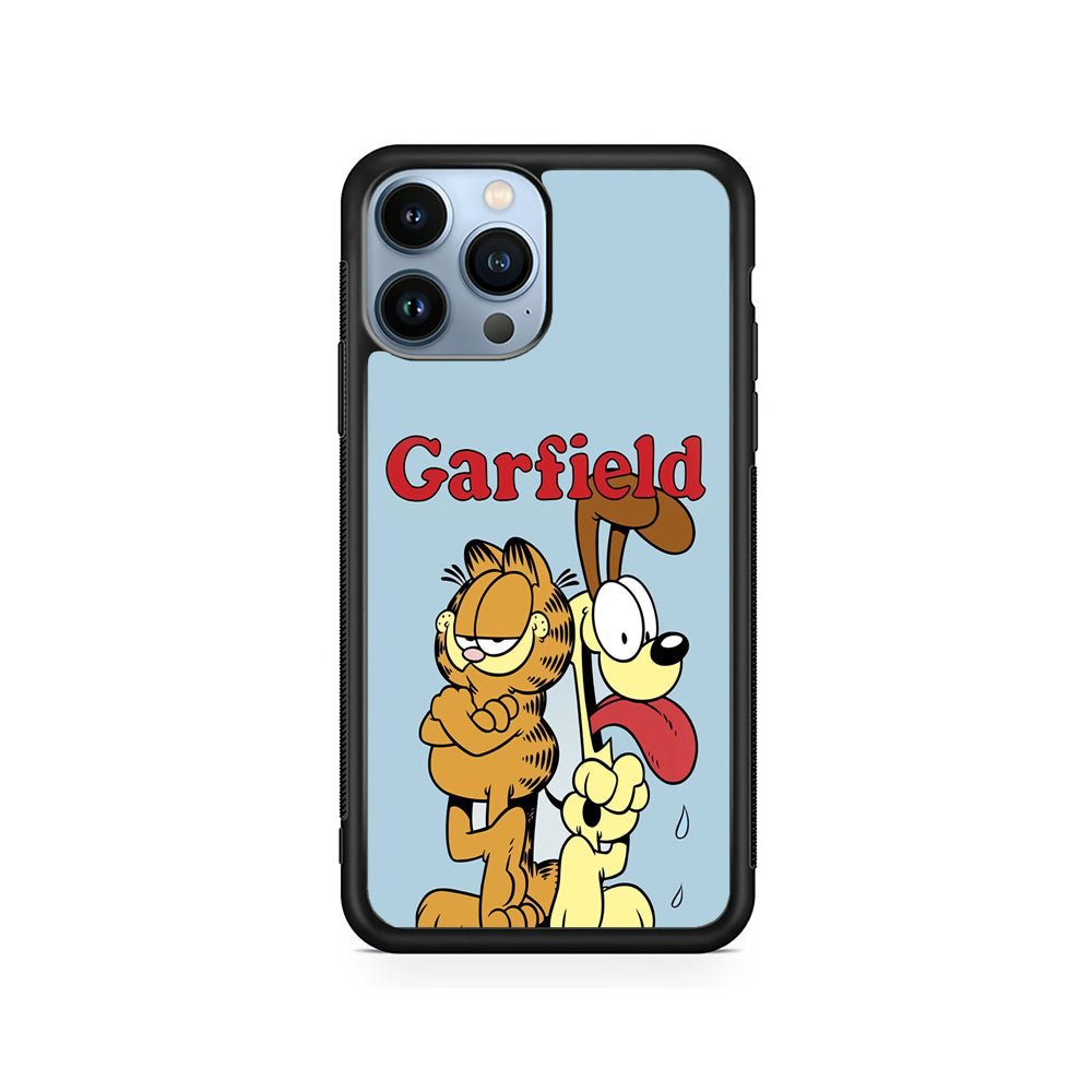 Garfield and Odie Character iPhone 15 Pro Max Case