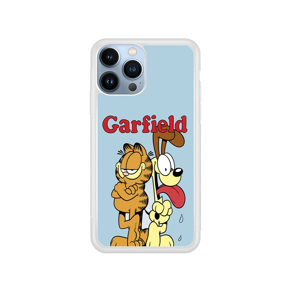 Garfield and Odie Character iPhone 15 Pro Max Case