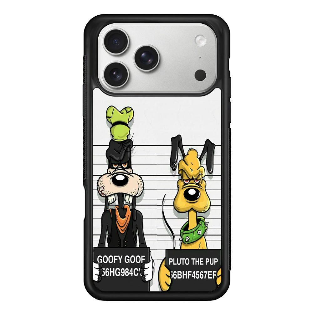 Goofy and Pluto Get Caught iPhone 17 Pro Max Case