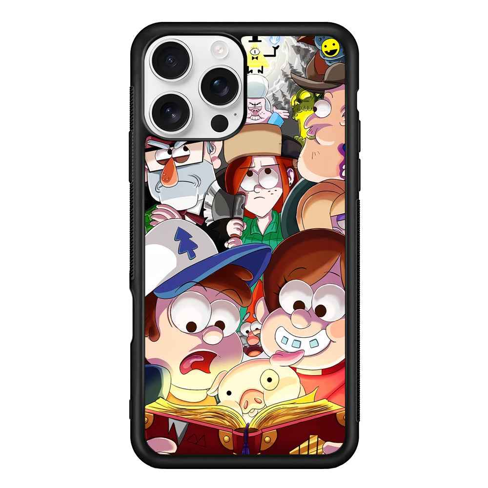 Gravity Falls All Character iPhone 16 Pro Max Case