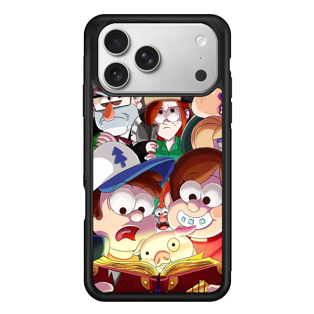 Gravity Falls All Character iPhone 17 Pro Max Case