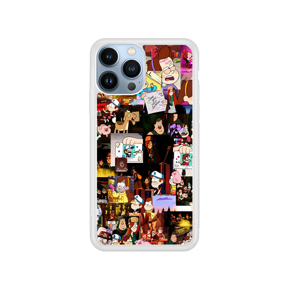 Gravity Falls Collage iPhone 14 Pro Case