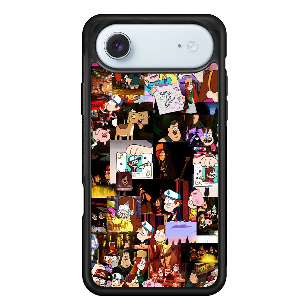 Gravity Falls Collage iPhone 17 Air Case