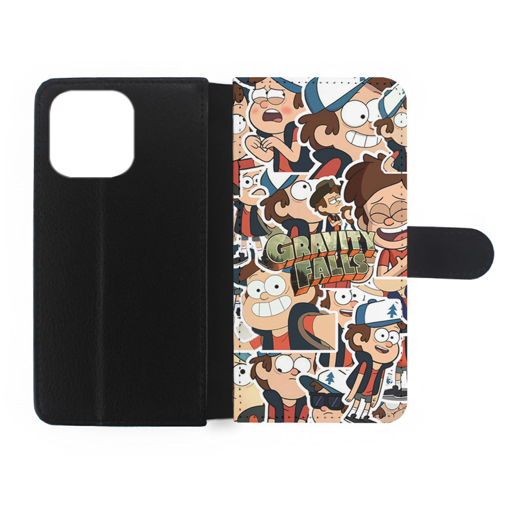 Gravity Falls Smile Collage from Dipper iPhone 14 Pro Case