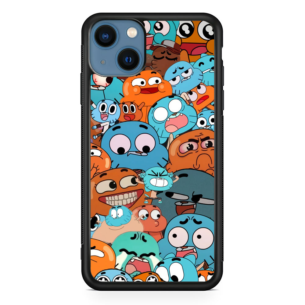 Gumball Expression iPhone 14 Plus Case - Carneyforia