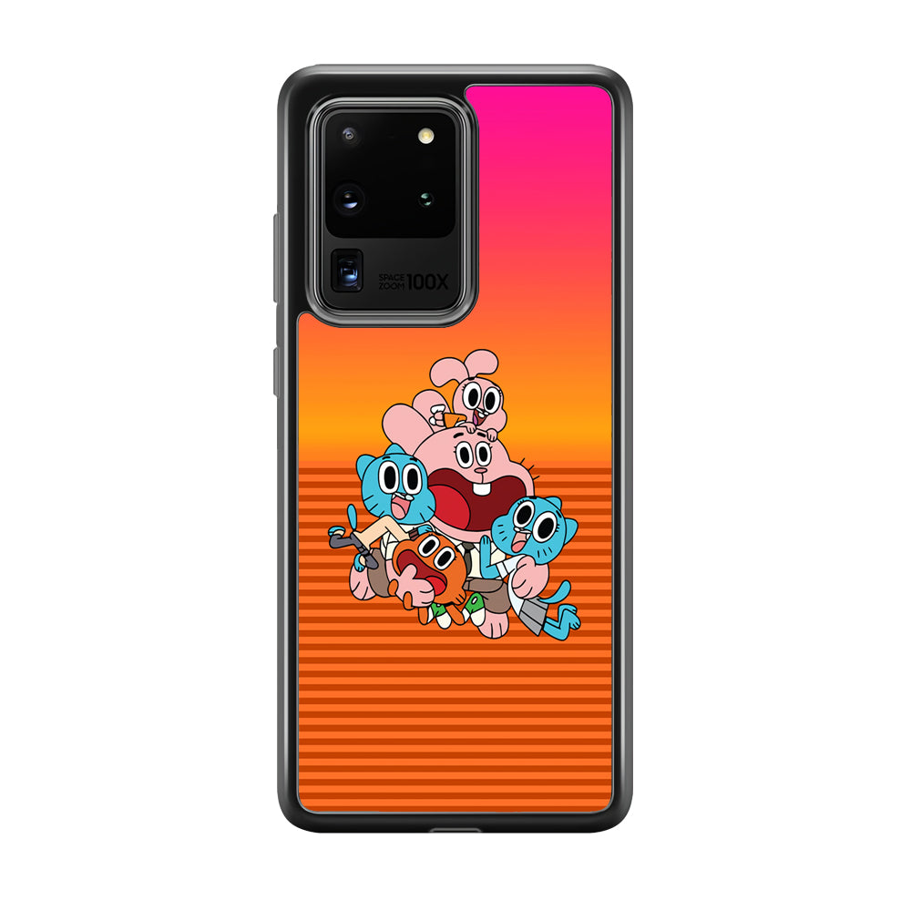 Gumball Scream on Happiness Samsung Galaxy S20 Ultra Case