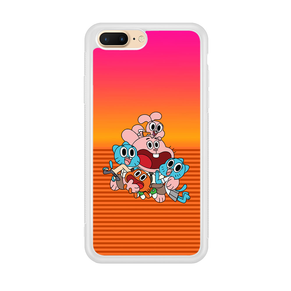 Gumball Scream on Happiness iPhone 8 Plus Case