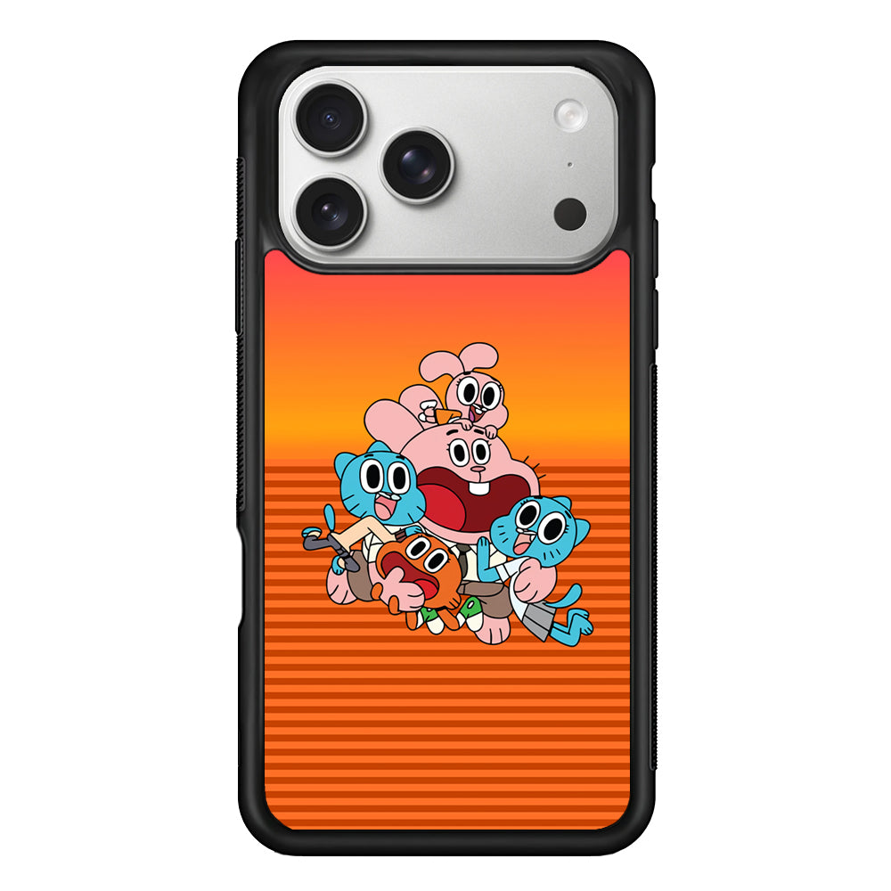 Gumball Scream on Happiness iPhone 17 Pro Max Case