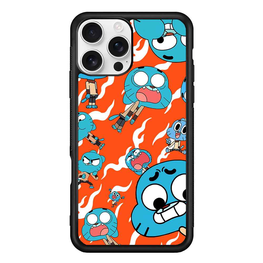 Gumball Shock Face iPhone 16 Pro Max Case