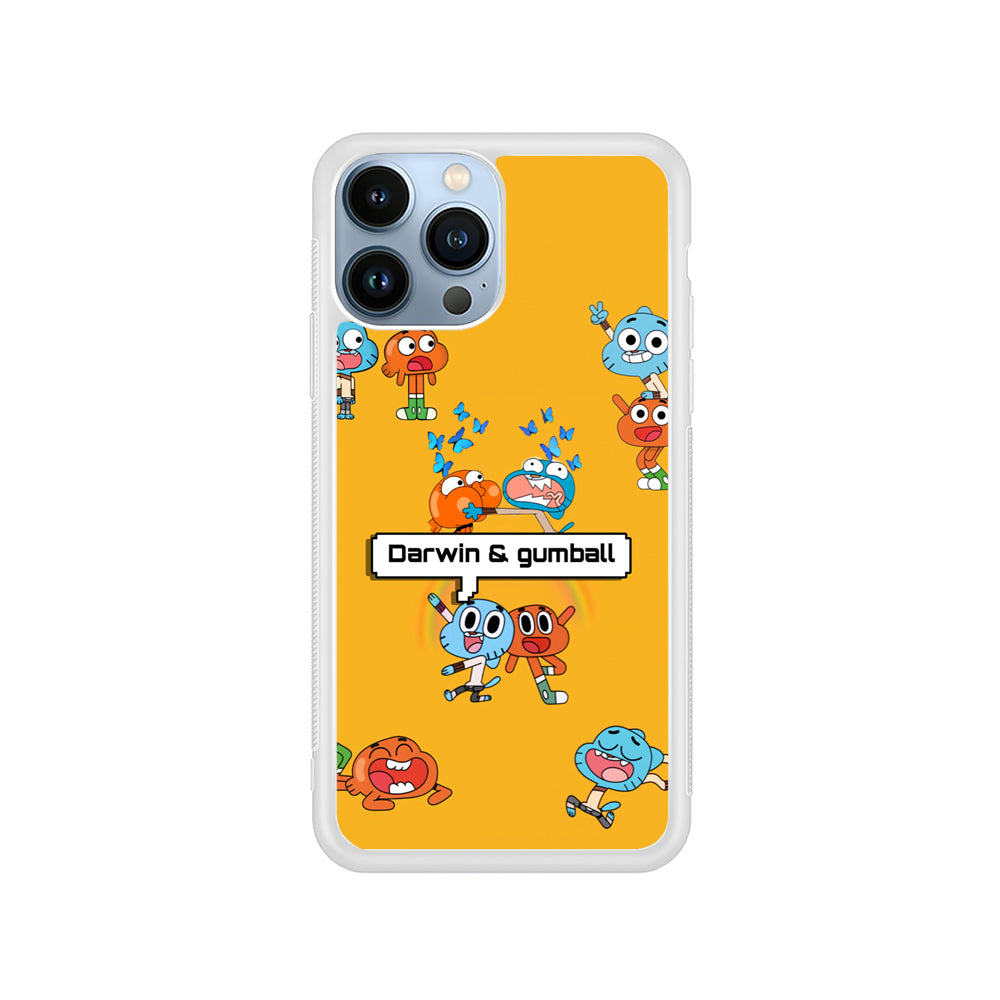 Gumball and Darwin iPhone 14 Pro Case