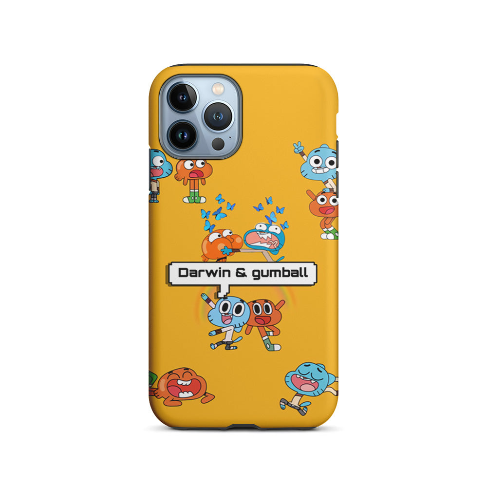 Gumball and Darwin iPhone 14 Pro Case
