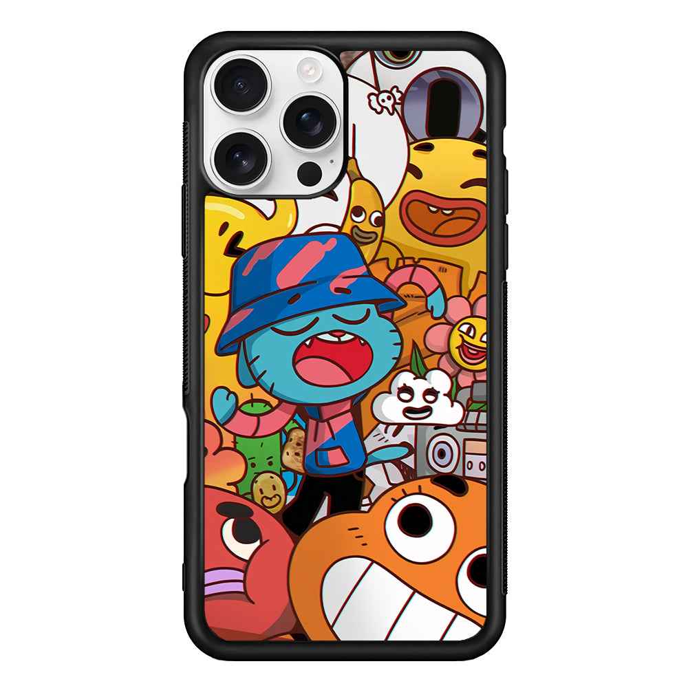 Gumball and Friends iPhone 16 Pro Max Case