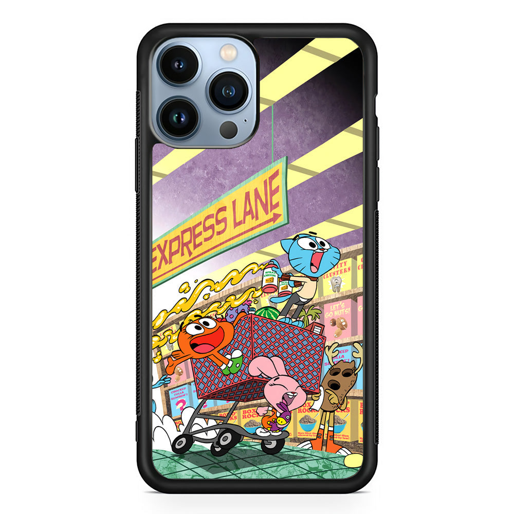 Gumball on Express Lane iPhone 14 Pro Max Case - Carneyforia