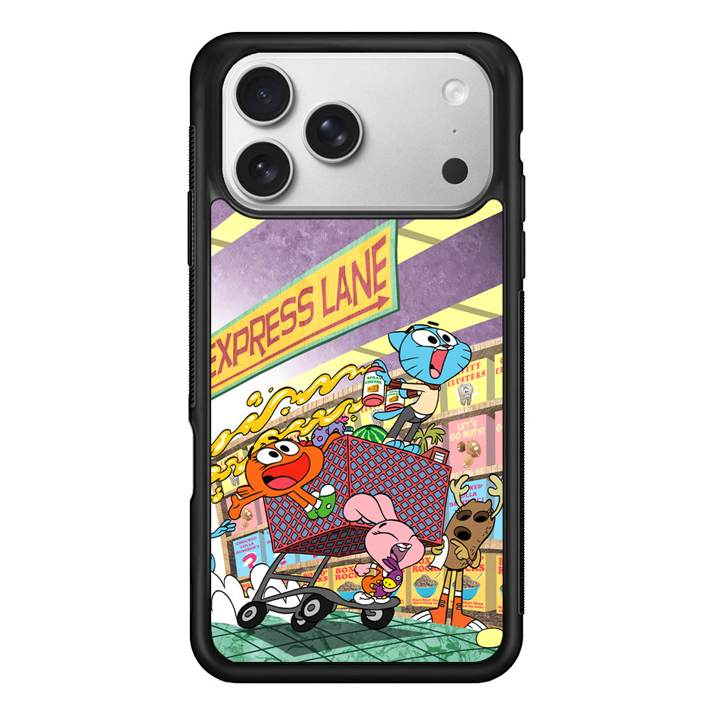 Gumball on Express Lane iPhone 17 Pro Max Case