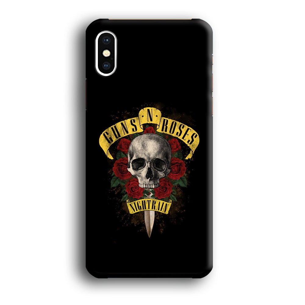 Guns N Roses Night Train iPhone X Case