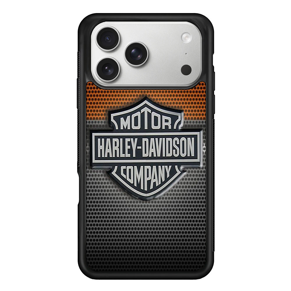 Harley Davidson Grey iPhone 17 Pro Max Case