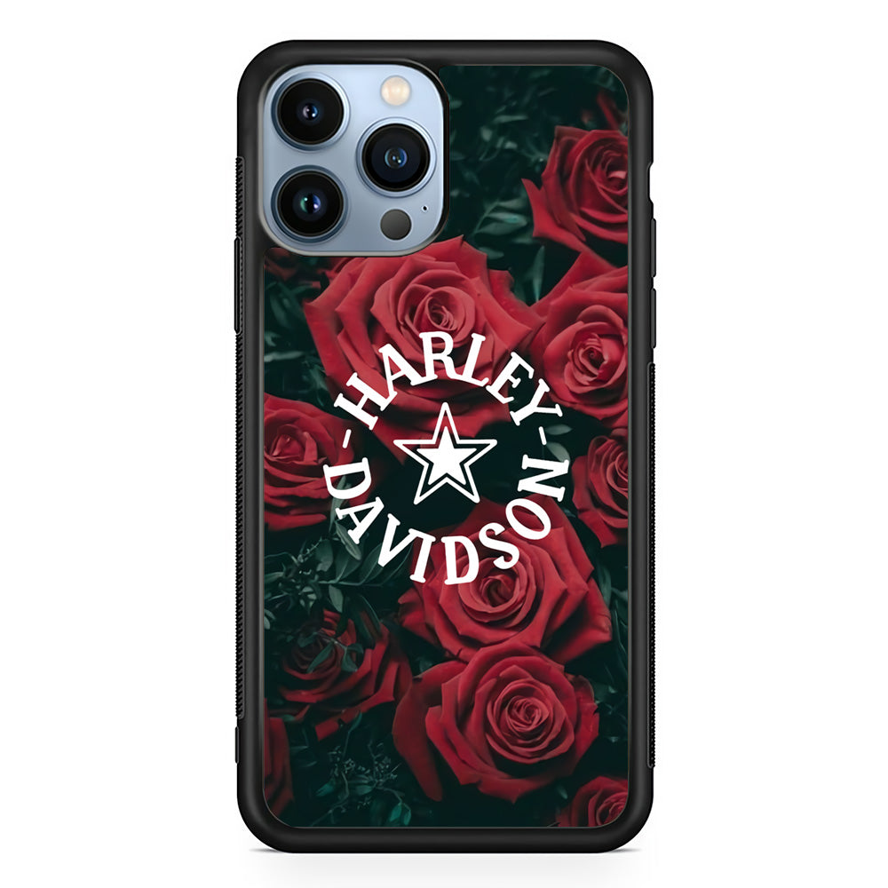Harley Davidson Rose Views iPhone 14 Pro Max Case - Carneyforia