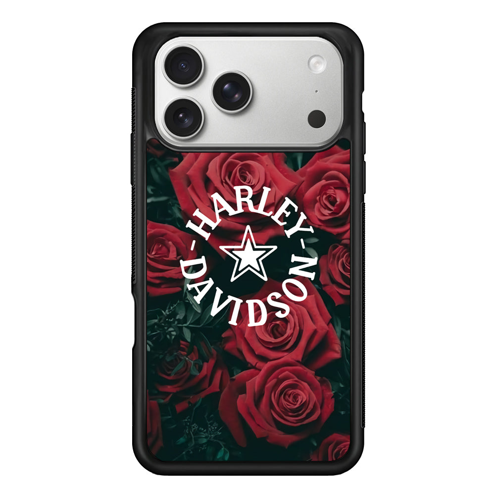 Harley Davidson Rose Views iPhone 17 Pro Max Case