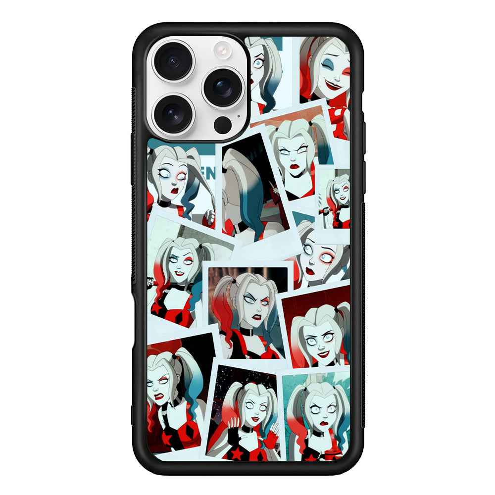 Harley Queen Expression In Frame iPhone 16 Pro Case