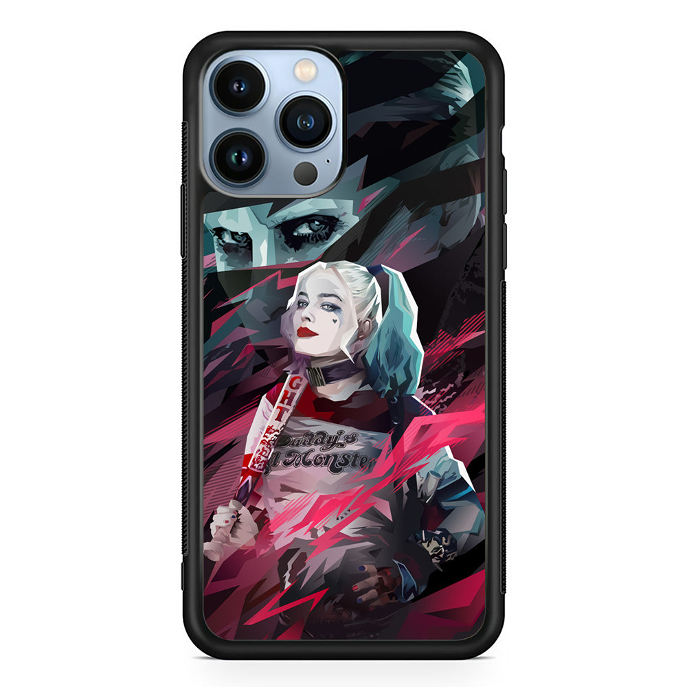 Harley Quinn Daddy's Monsters iPhone 14 Pro Max Case - Carneyforia