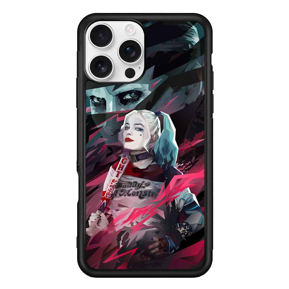 Harley Quinn Daddy's Monsters iPhone 16 Pro Case