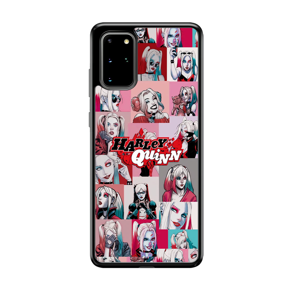Harley Quinn Smiley Photo Collage Samsung Galaxy S20 Plus Case