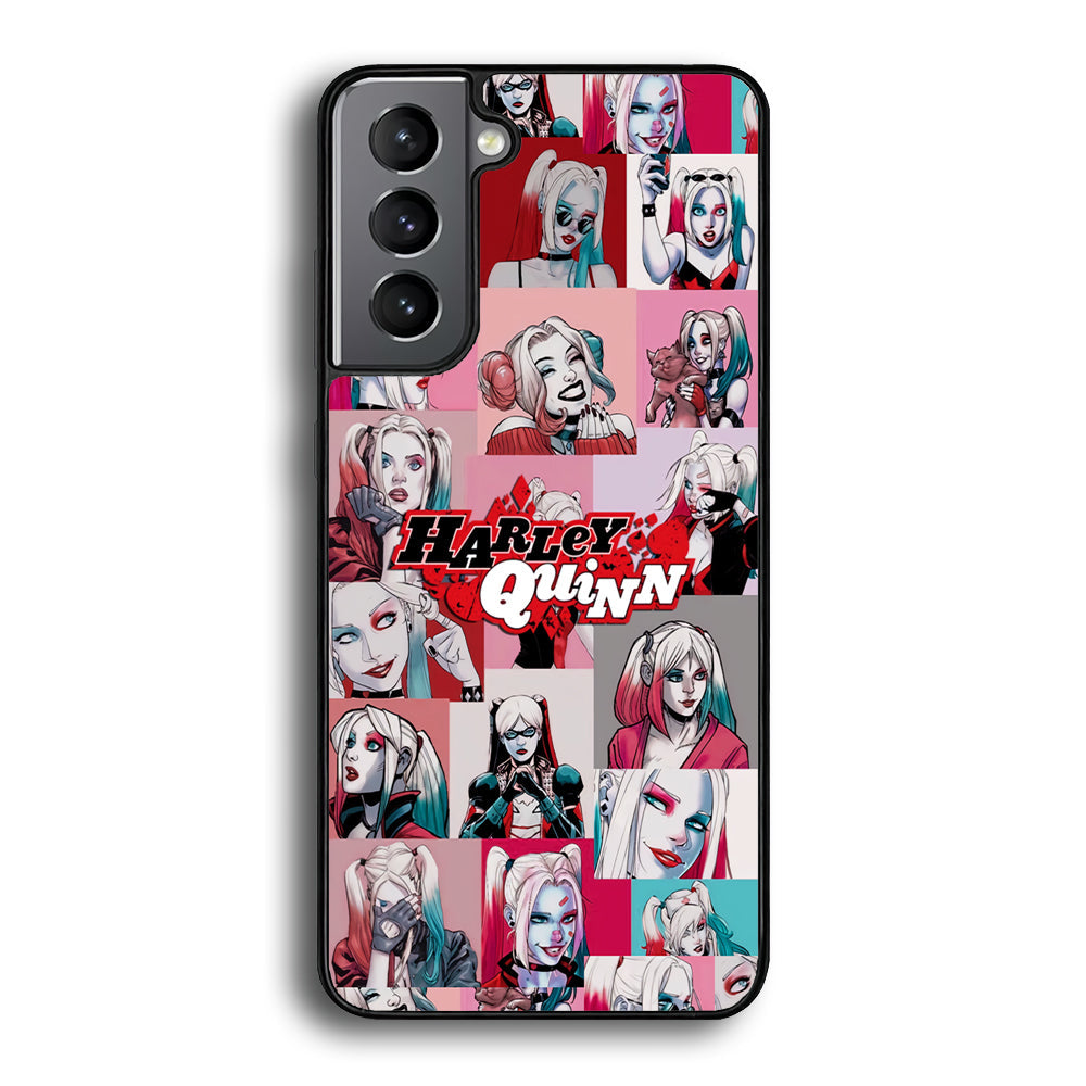 Harley Quinn Smiley Photo Collage Samsung Galaxy A16 Case - Carneyforia