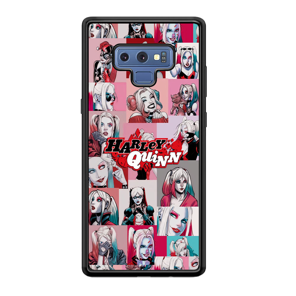 Harley Quinn Smiley Photo Collage Samsung Galaxy Note 9 Case