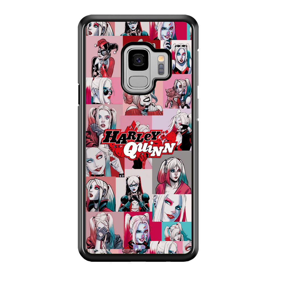 Harley Quinn Smiley Photo Collage Samsung Galaxy S9 Case Default Title