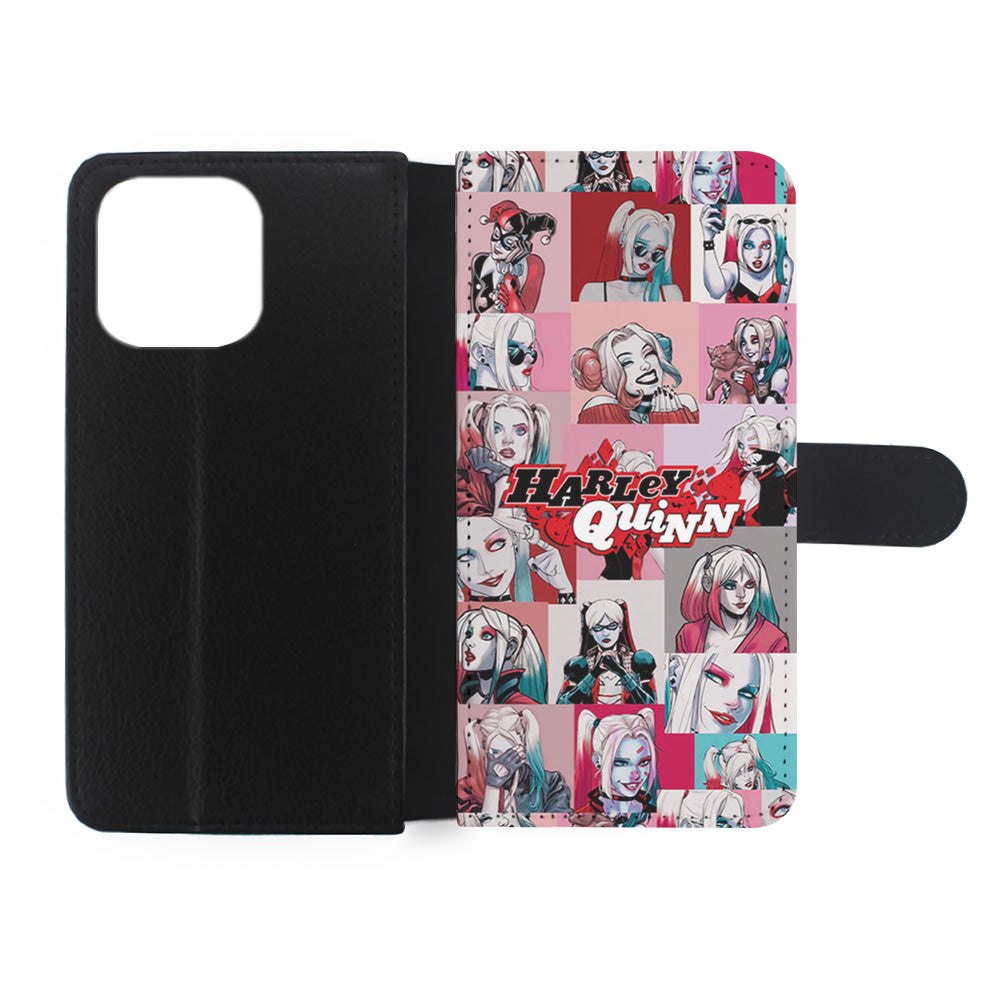 Harley Quinn Smiley Photo Collage iPhone 14 Pro Case