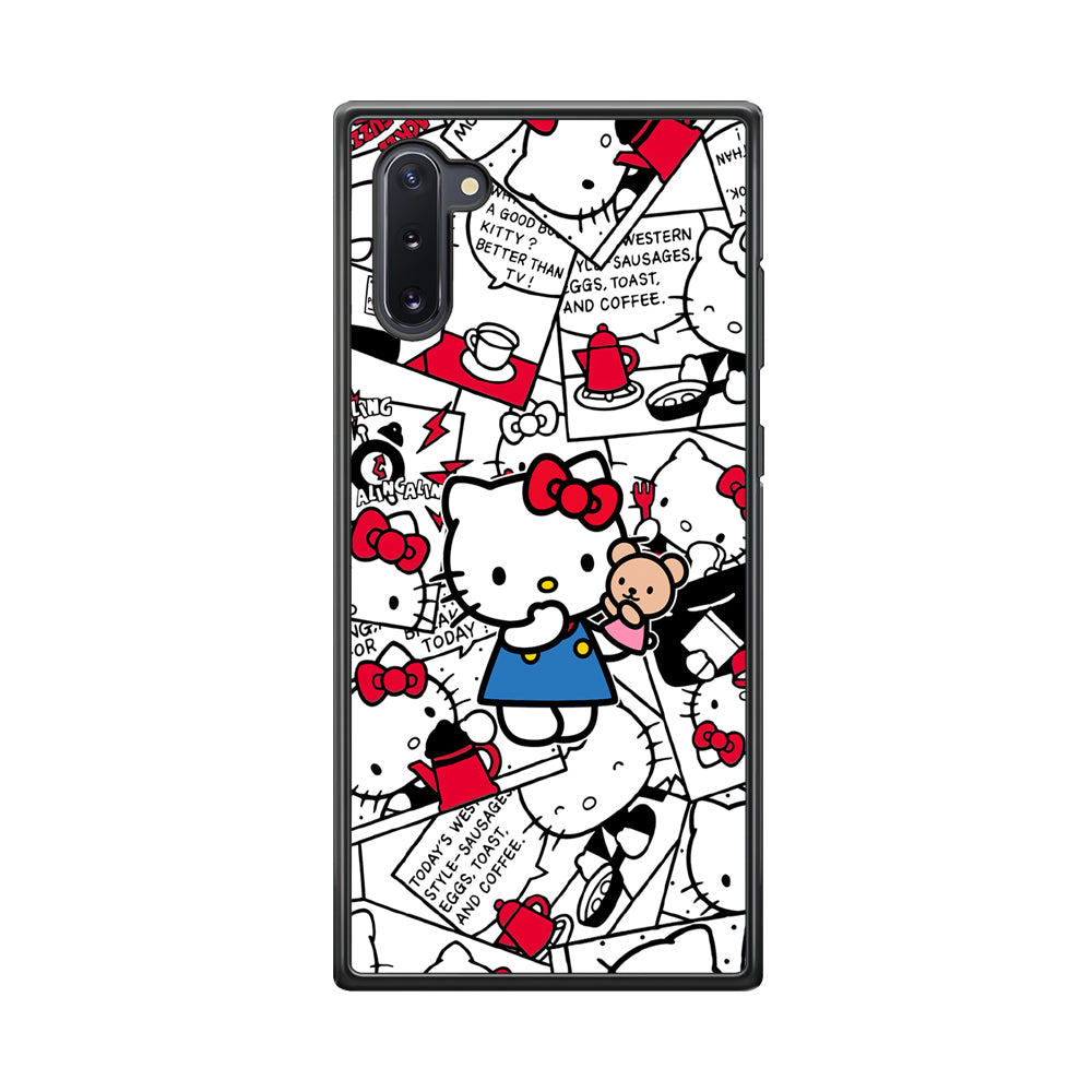 Hello Kitty Busy in The Kitchen Samsung Galaxy Note 10 Case