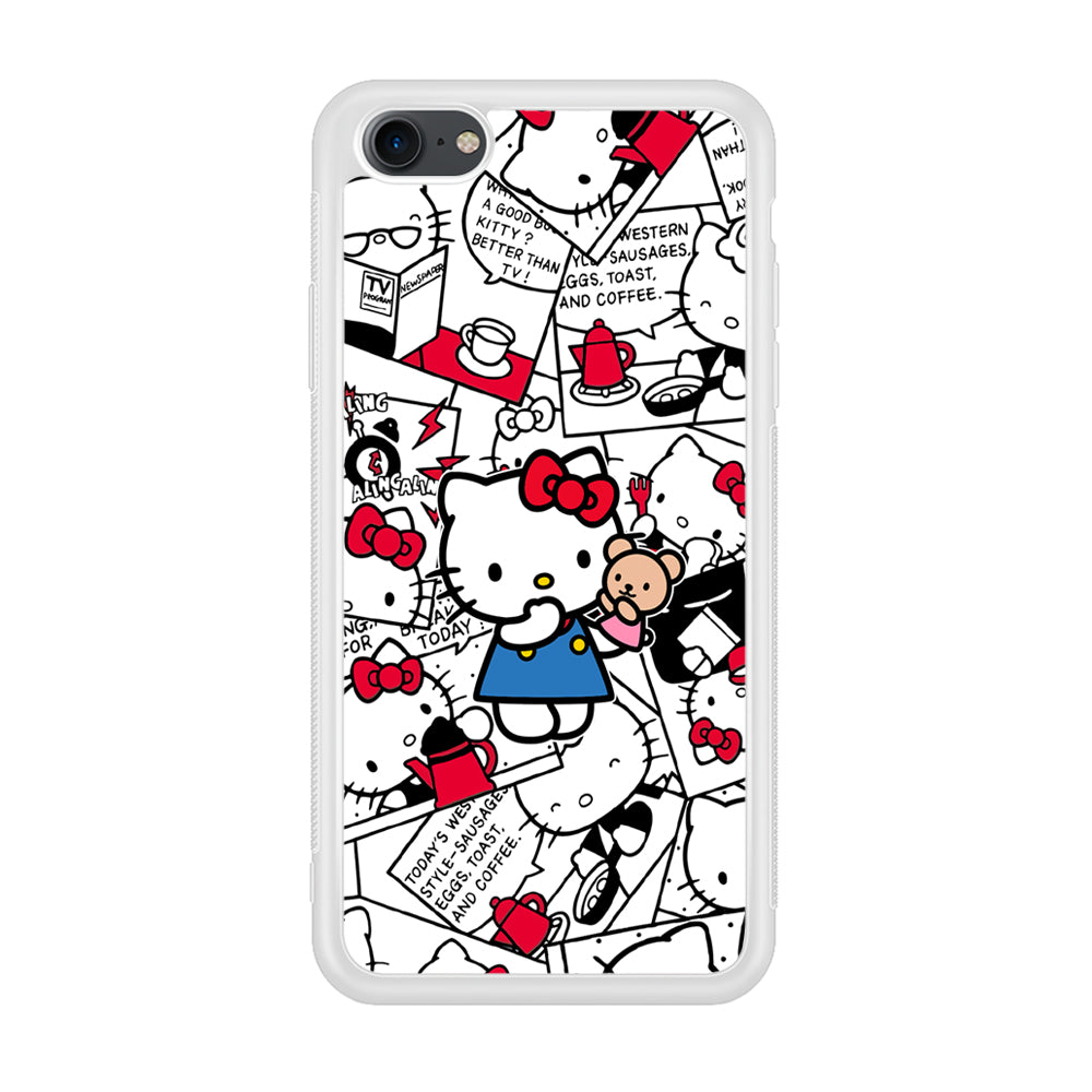 Hello Kitty Busy in The Kitchen iPhone 8 Case