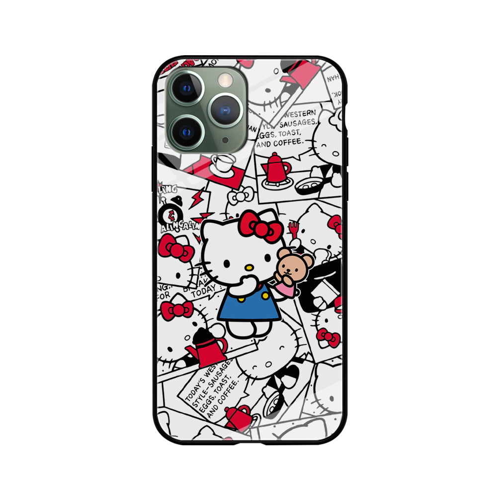 Hello Kitty Busy in The Kitchen iPhone 11 Pro Case