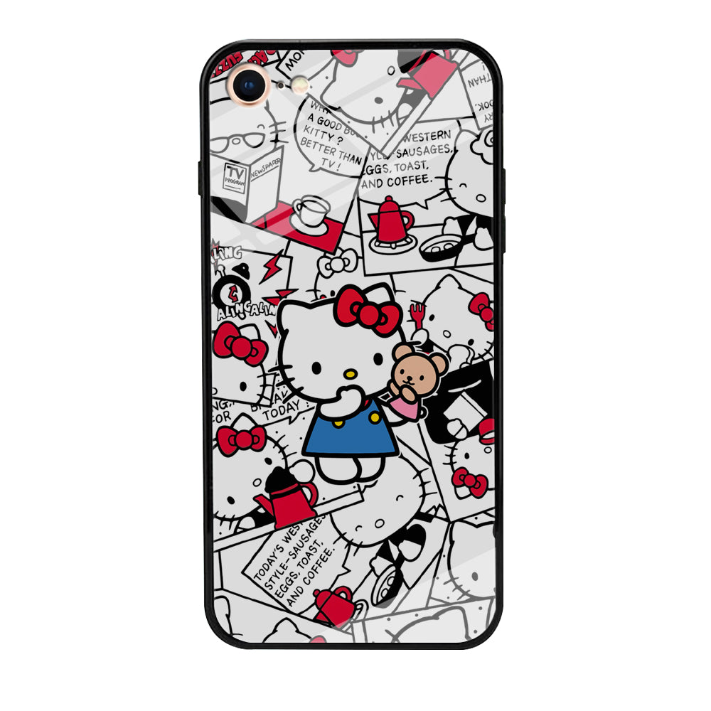 Hello Kitty Busy in The Kitchen iPhone 8 Case