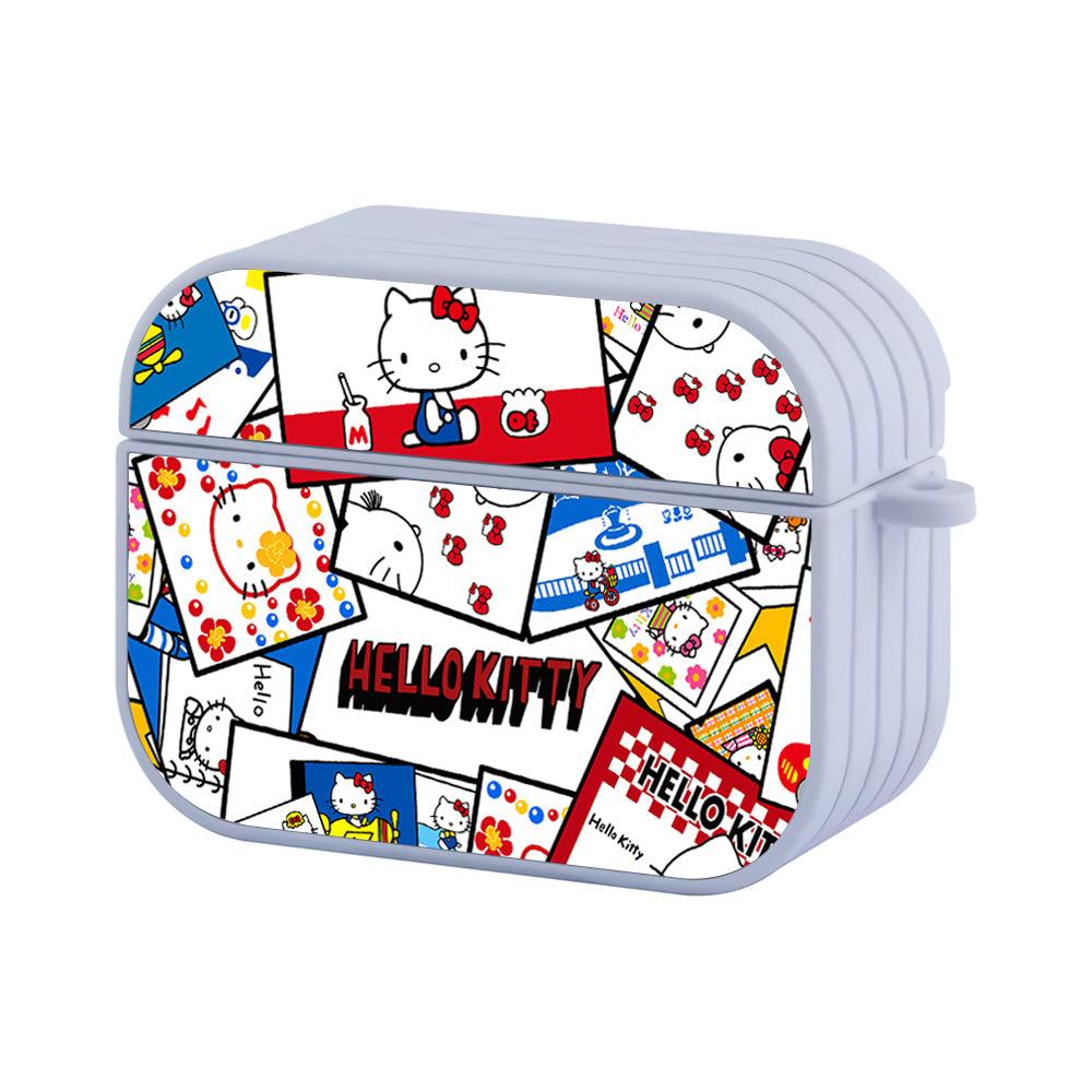 Hello Kitty Paper of Remembrance Apple Airpods Pro 3 Case-White-Carneyforia