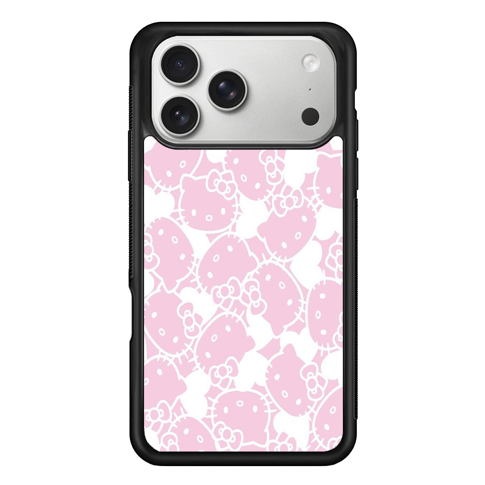 Hello Kitty Pink White iPhone 17 Pro Case