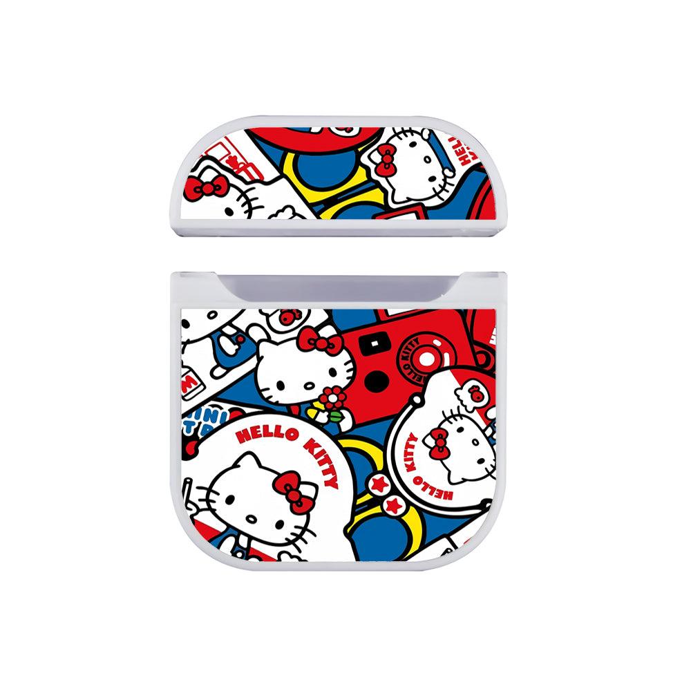 Hello Kitty at Photo Studio Apple Airpods Case White