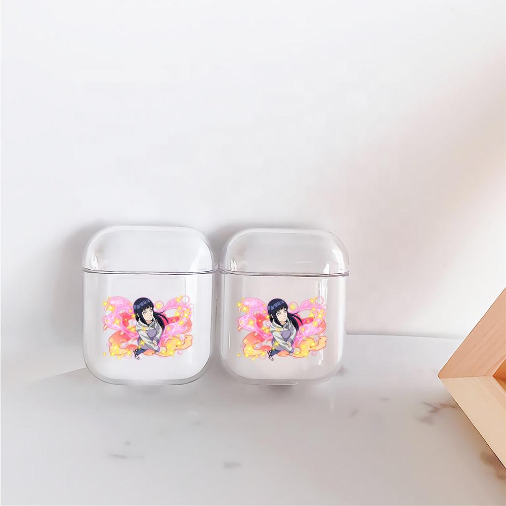 Hinata Hyuuga Beautiful Apple Airpods Clear Case
