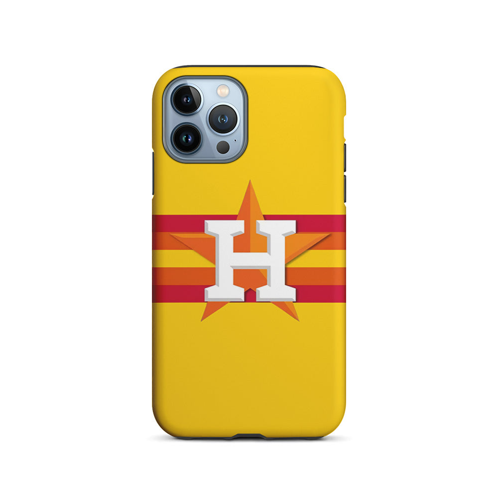 Houston Astros MLB Team iPhone 14 Pro Case