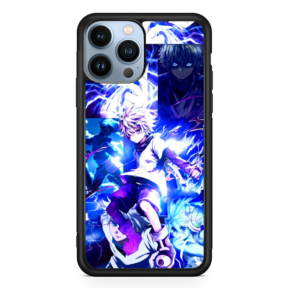 Hunter x Hunter Killua Blue Lightning iPhone 14 Pro Max Case - Carneyforia