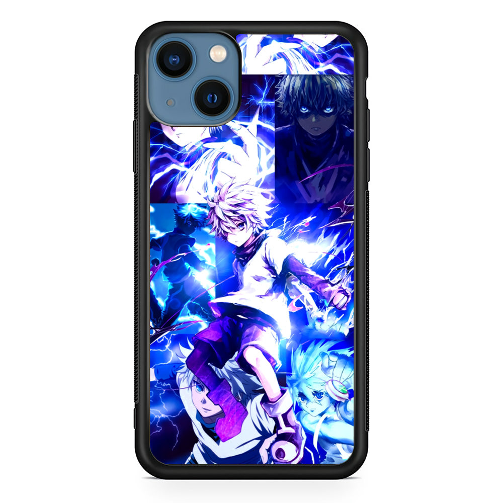 Hunter x Hunter Killua Blue Lightning iPhone 15 Case - Carneyforia