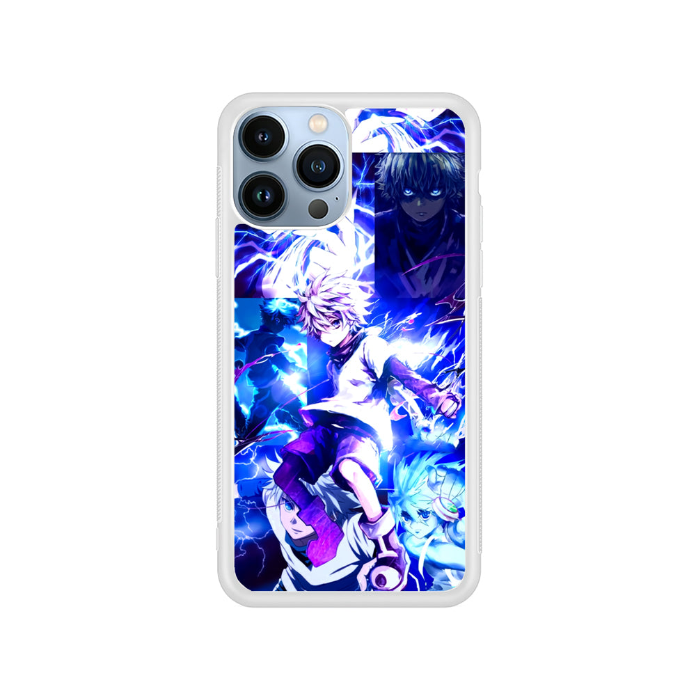 Hunter x Hunter Killua Blue Lightning iPhone 14 Pro Case
