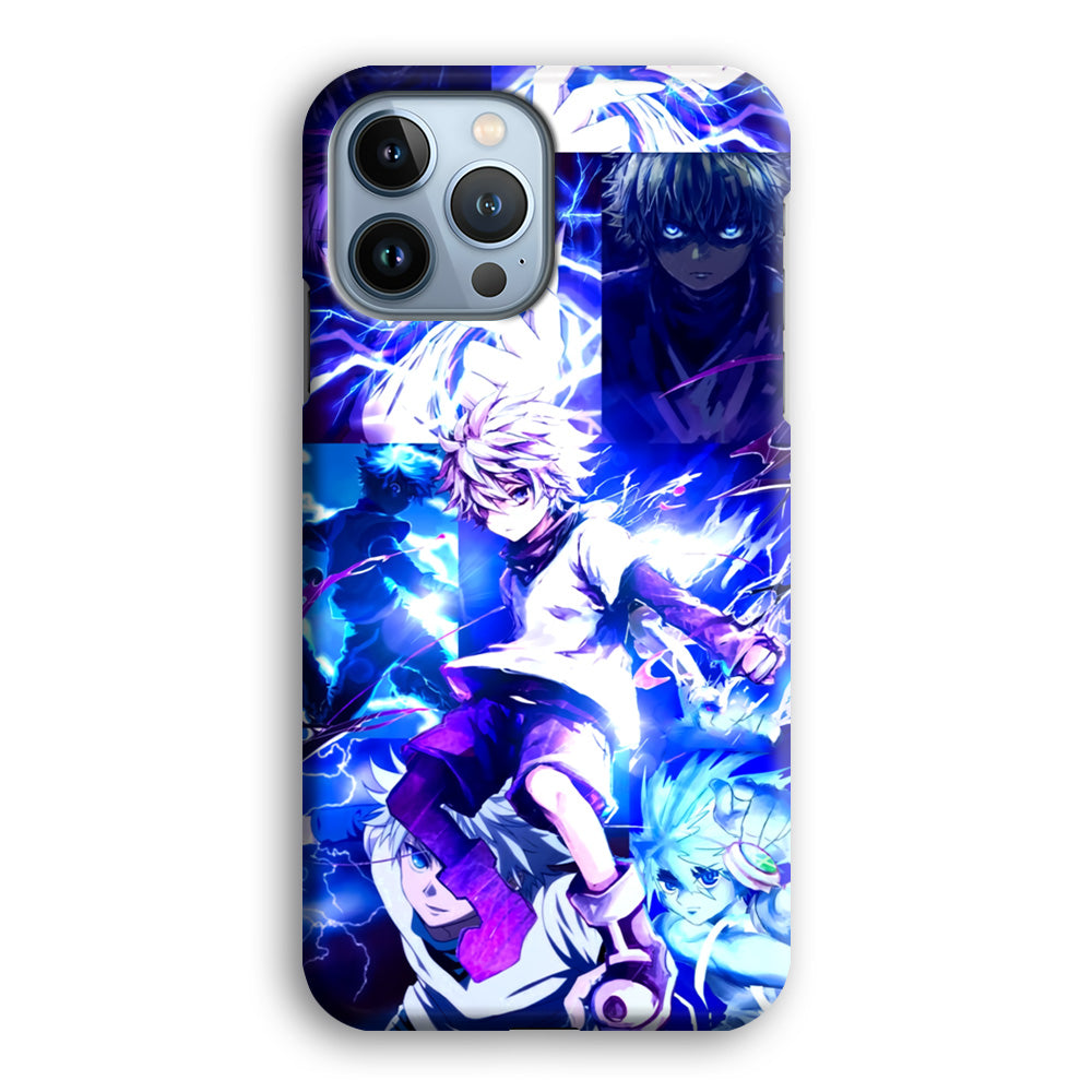 Hunter x Hunter Killua Blue Lightning iPhone 13 Pro Max Case