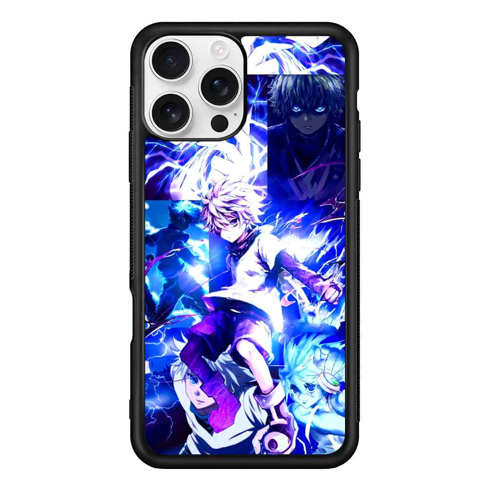 Hunter x Hunter Killua Blue Lightning iPhone 16 Pro Case
