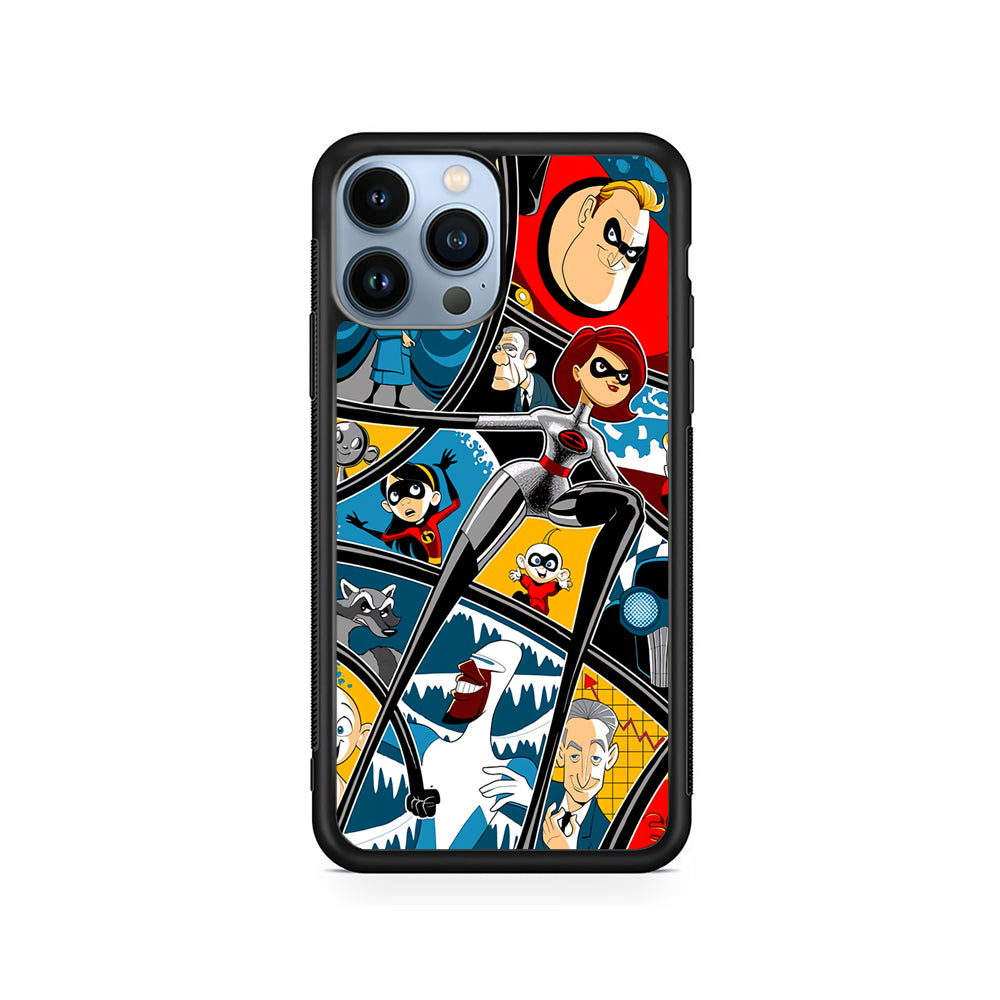 Incredibles Action Moment iPhone 14 Pro Case