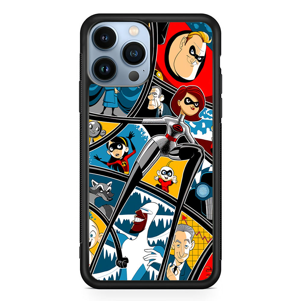 Incredibles Action Moment iPhone 14 Pro Max Case - Carneyforia