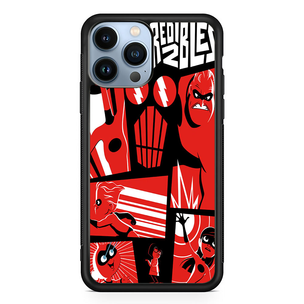 Incredibles Frame Red iPhone 14 Pro Max Case - Carneyforia