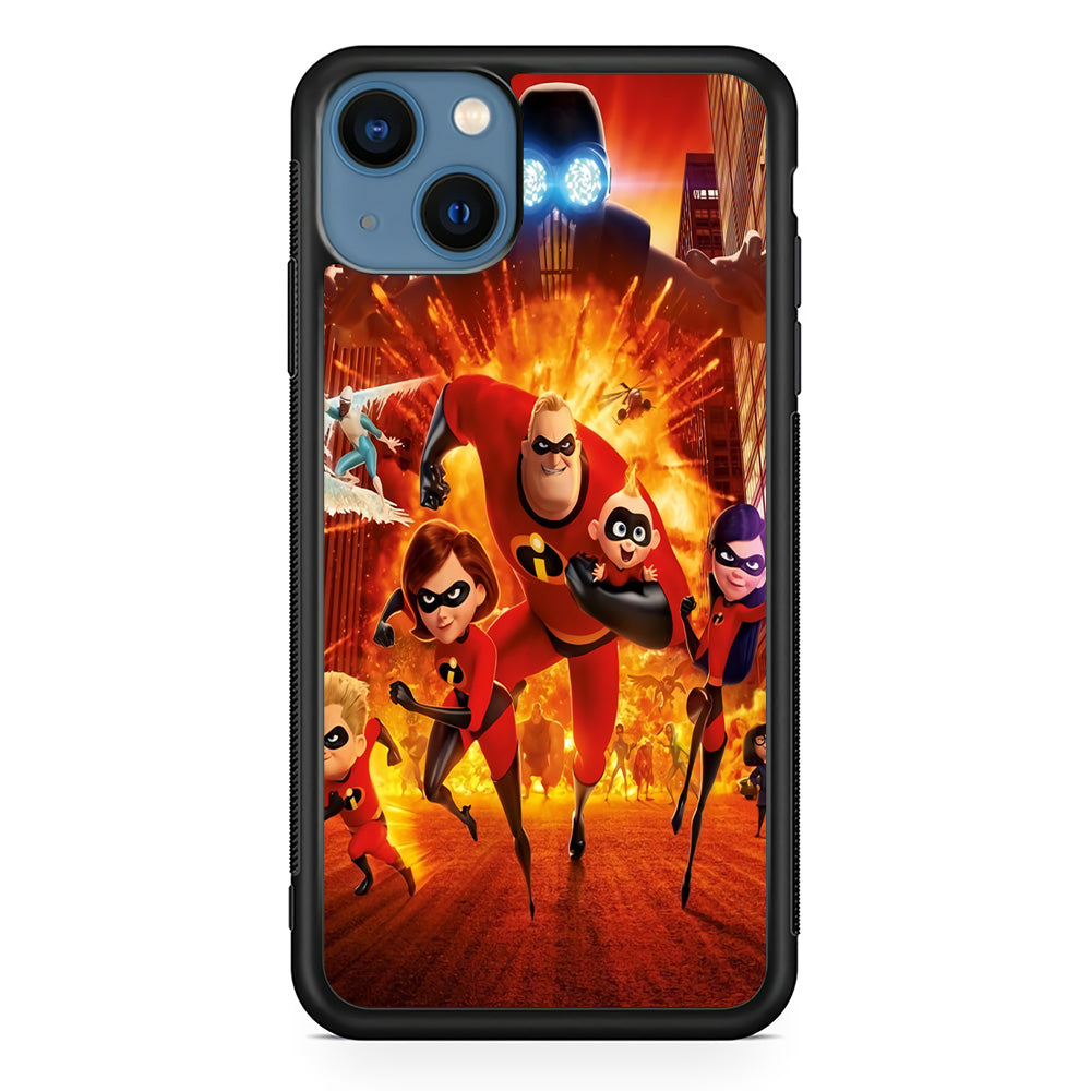 Incredibles Poster iPhone 14 Plus Case - Carneyforia