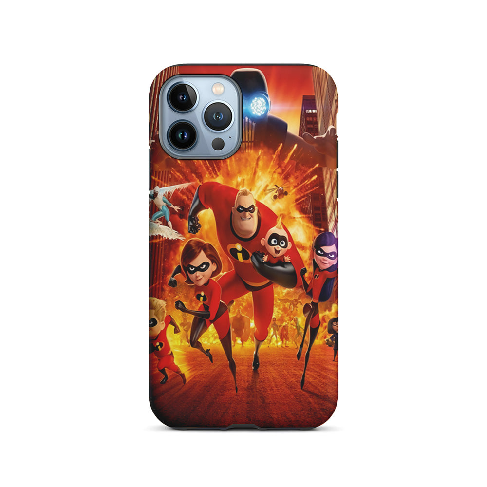 Incredibles Poster iPhone 14 Pro Case