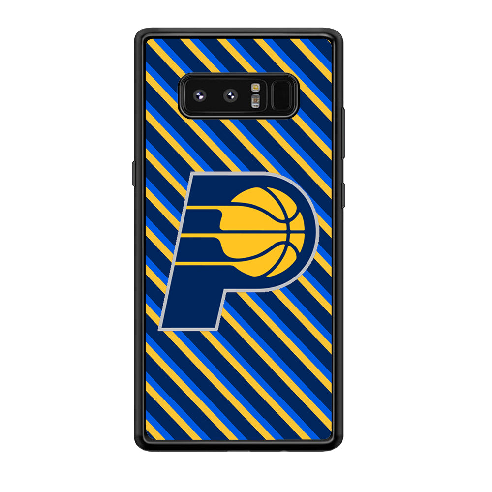 Indiana Pacers Stripe Of Colour Samsung Galaxy Note 8 Case